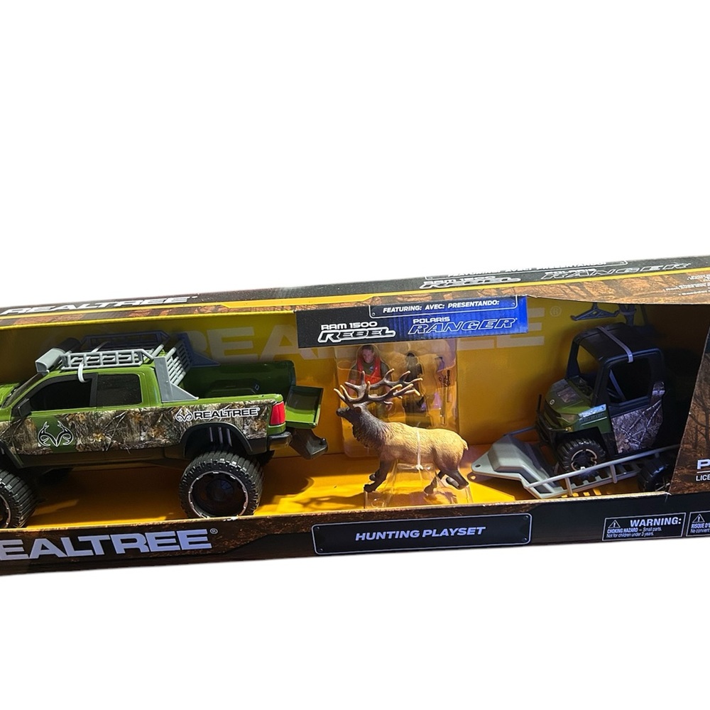 RealTree Scale 9-Piece
Dodge RAM 1500 Rebel & Polaris
Ranger Elk Hunting
